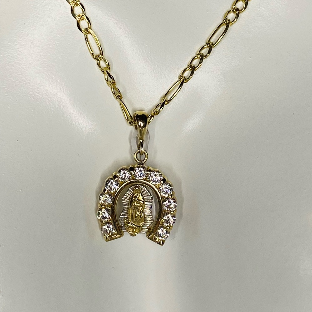 Lady of Guadalupe 10k Pendant